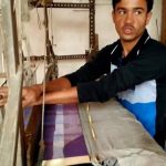 Manual Weaving of Booti in Raj Mahal by junior weaver - subtitled Manual Weaving of Booti in Raj Mahal by junior weaver - subtitled